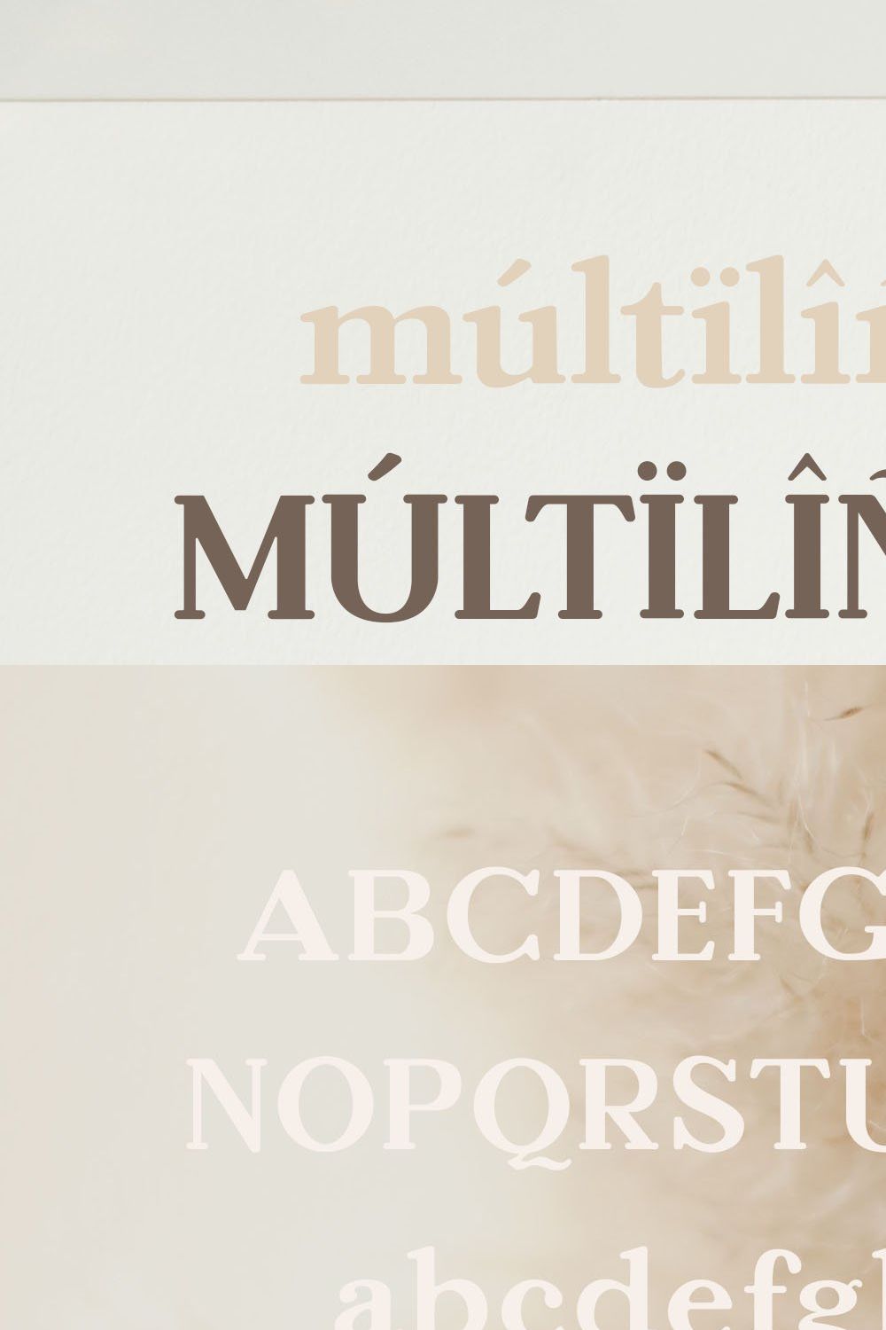 Gillty Ligature Font pinterest preview image.