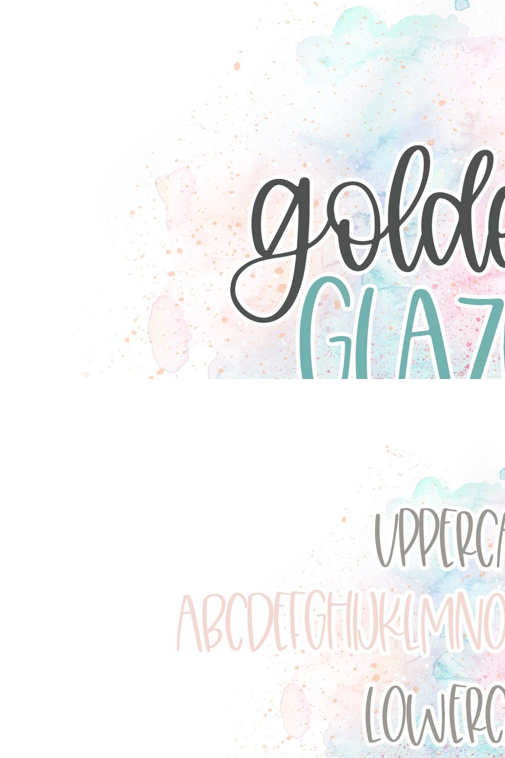 Golden Glaze pinterest preview image.