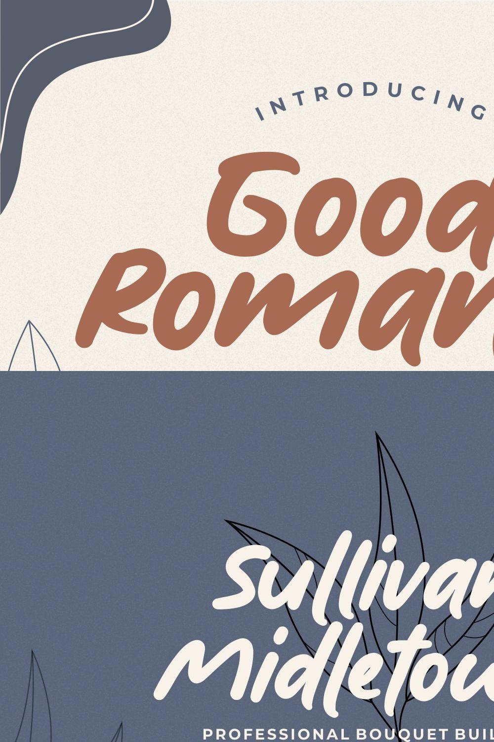 Good Romance - Natural Handwritten pinterest preview image.