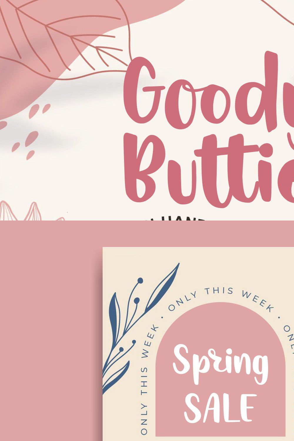 Goody Buttie pinterest preview image.