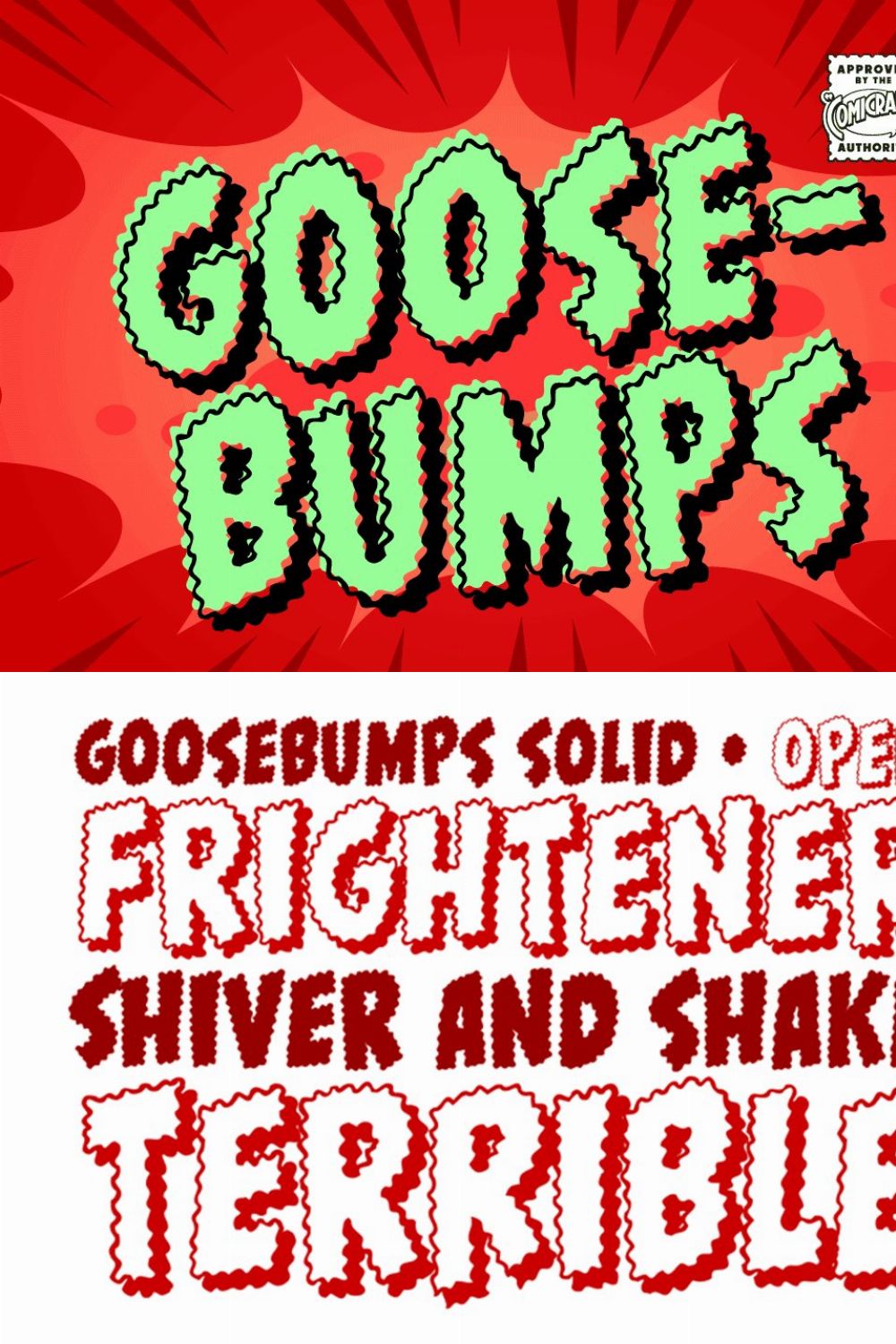 Goosebumps pinterest preview image.