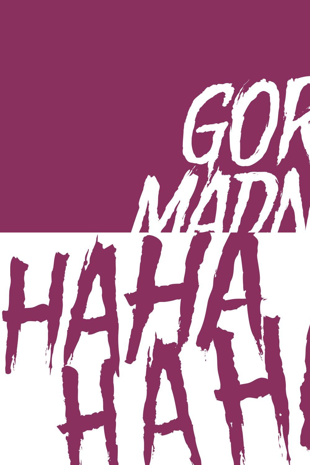 Gory Madness pinterest preview image.