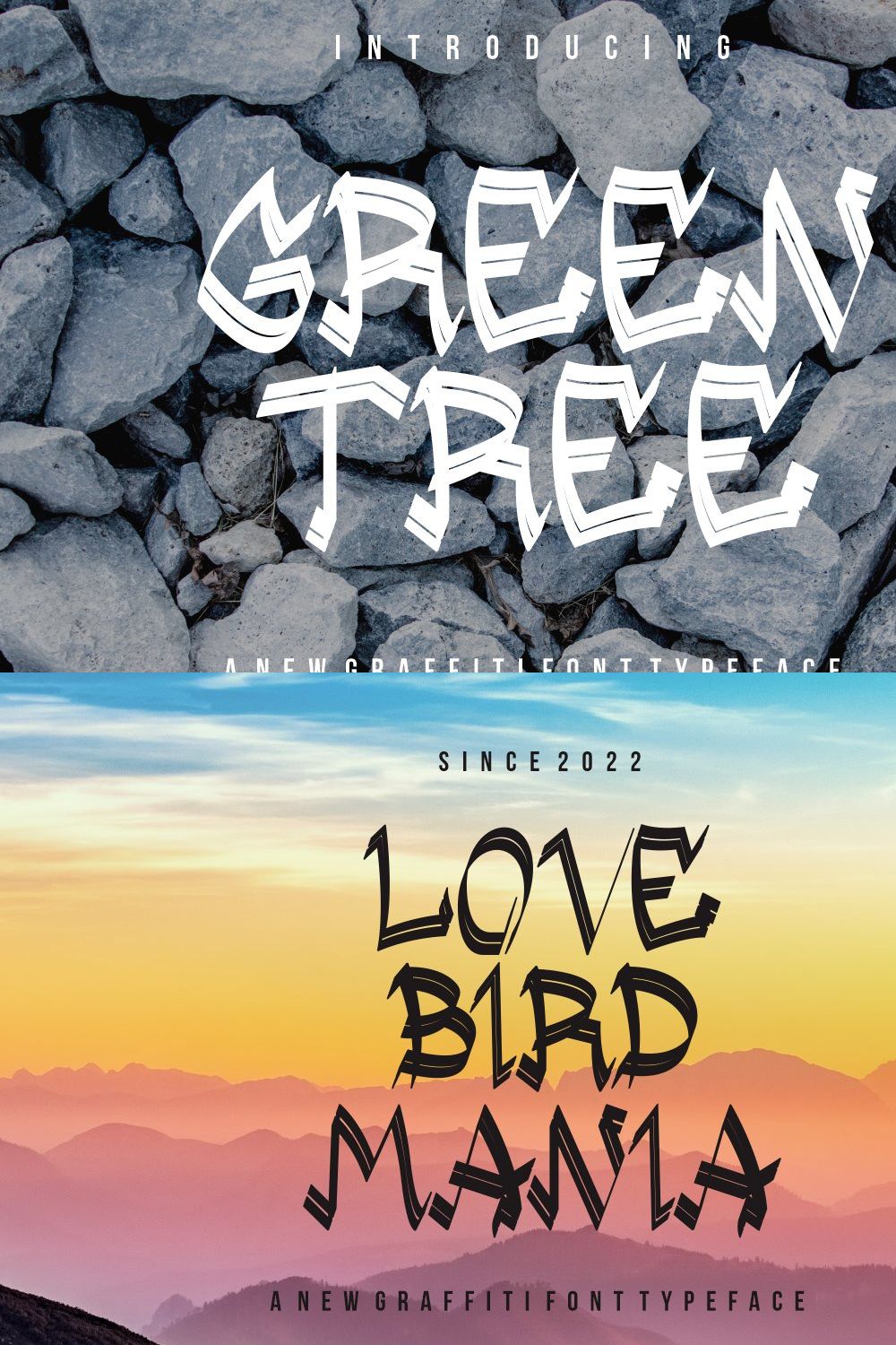 Green Tree pinterest preview image.