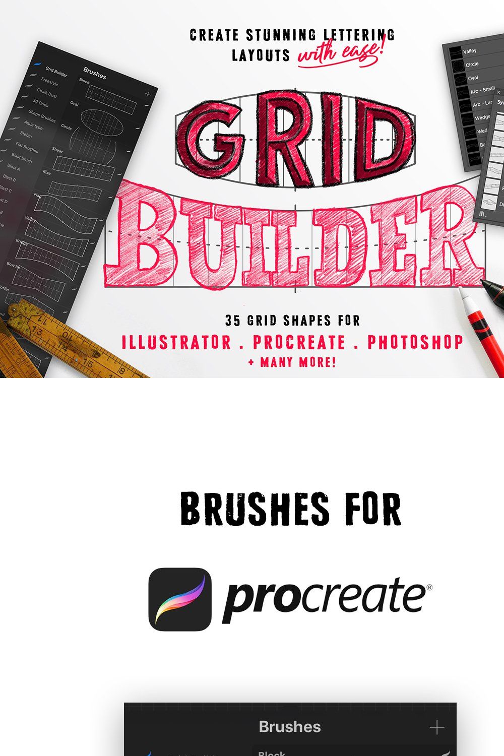Grid Builder - Layout Composer pinterest preview image.
