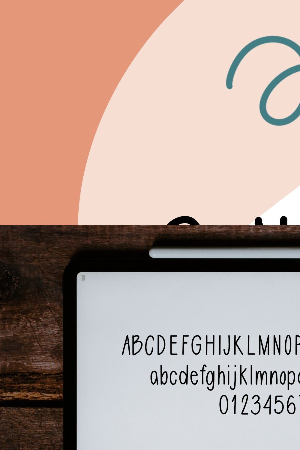 Grilled Cheese Handwriting Font pinterest preview image.