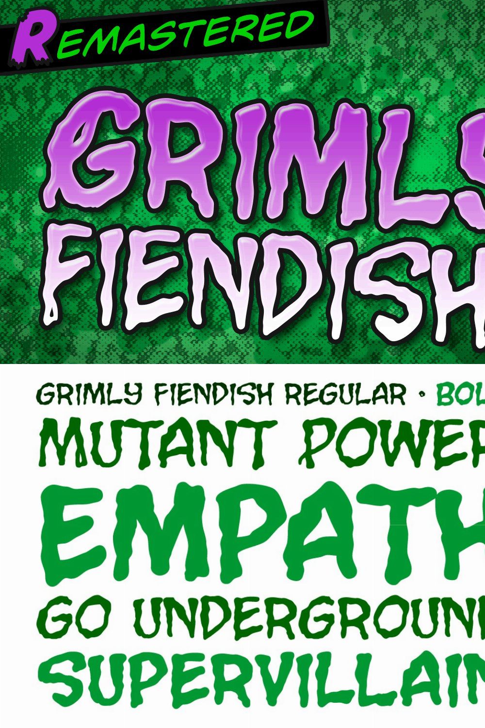 Grimly Fiendish pinterest preview image.