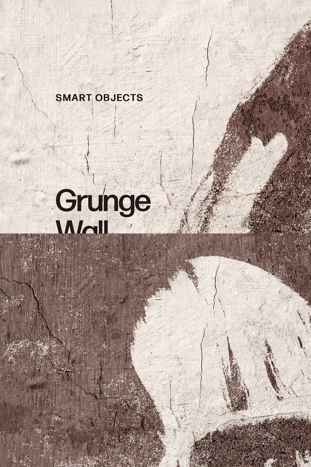 Grunge Wall Photo Effect pinterest preview image.