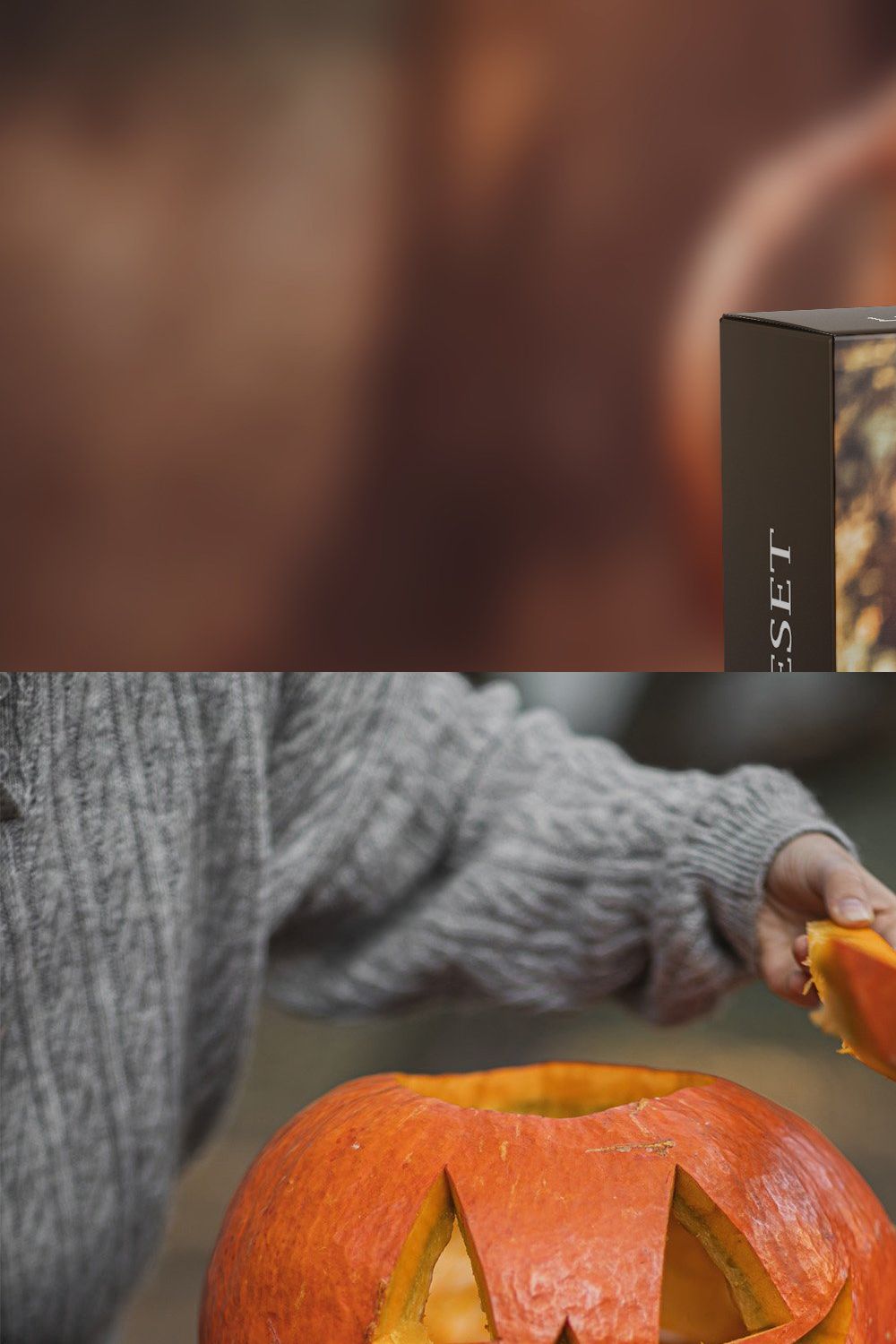 Halloween Fall Lightroom Presets pinterest preview image.