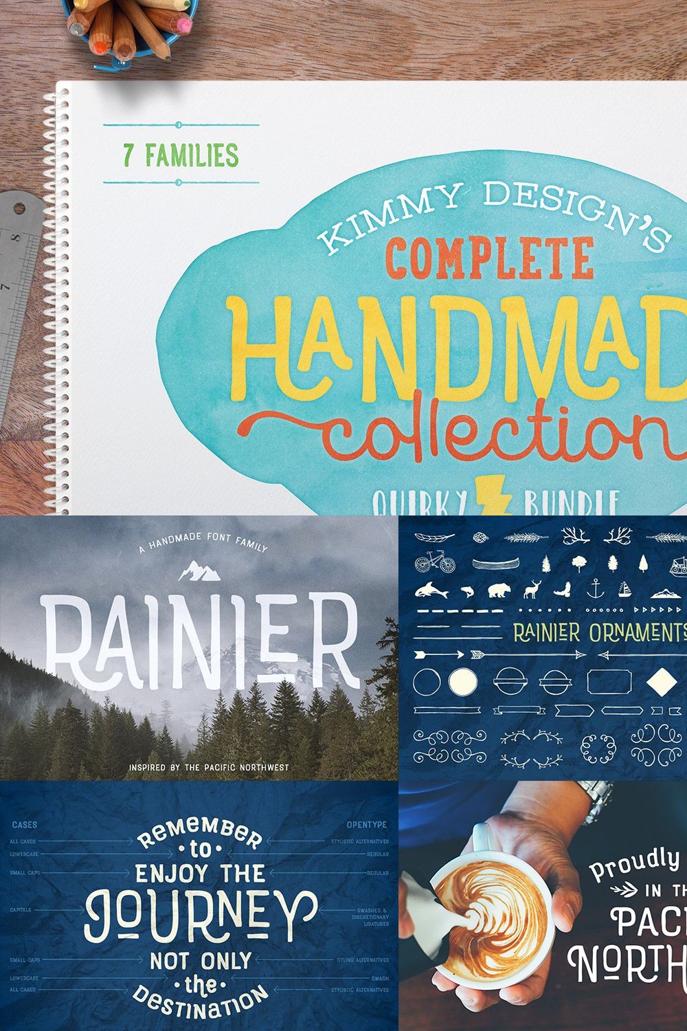 Handmade Collection Bundle pinterest preview image.