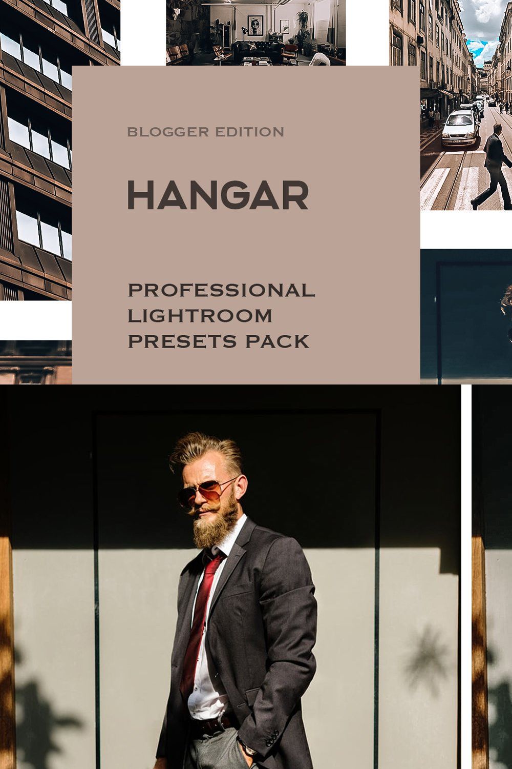 Hangar Lightroom Presets Mobile pinterest preview image.