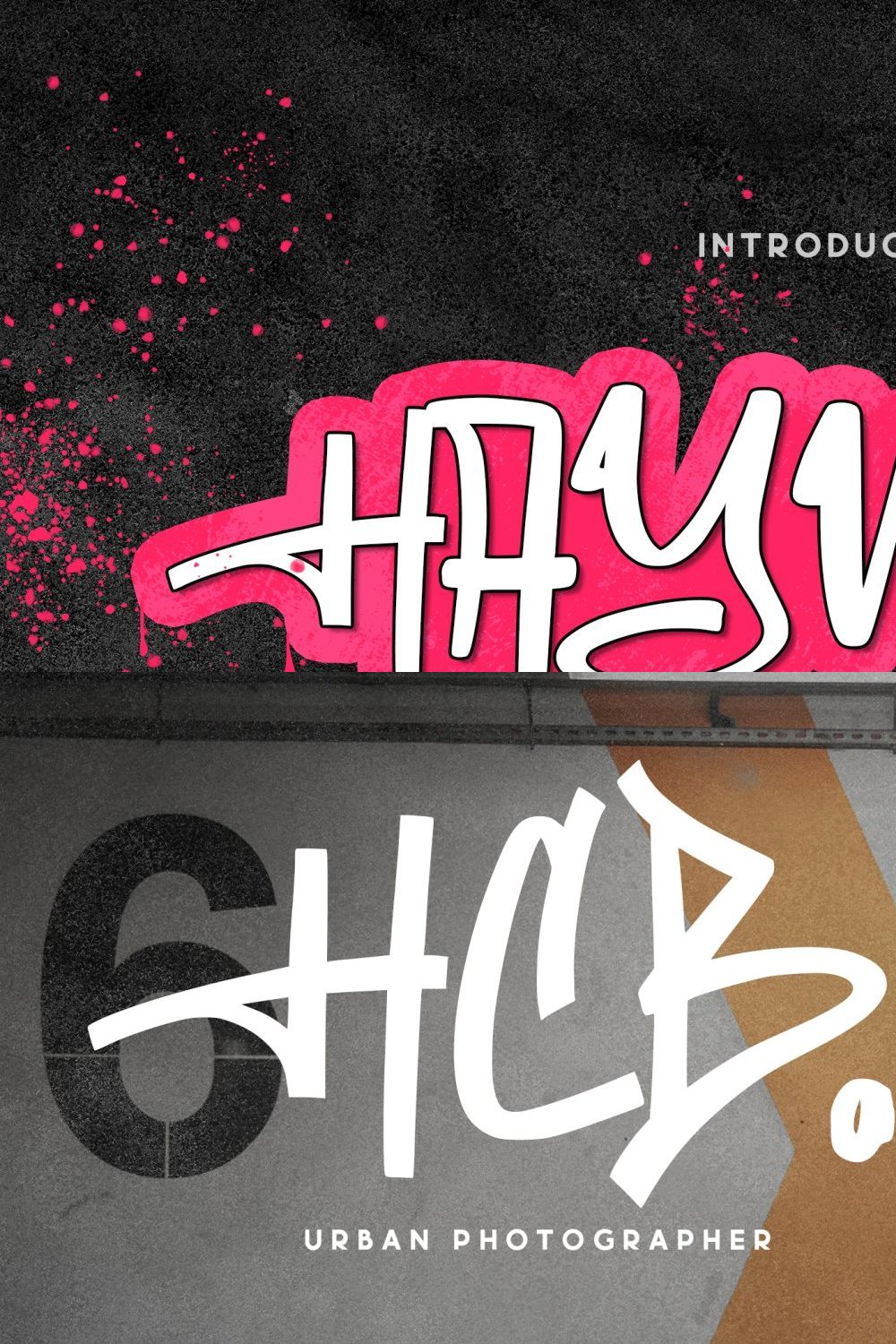 Hayword - a Graffiti Style pinterest preview image.