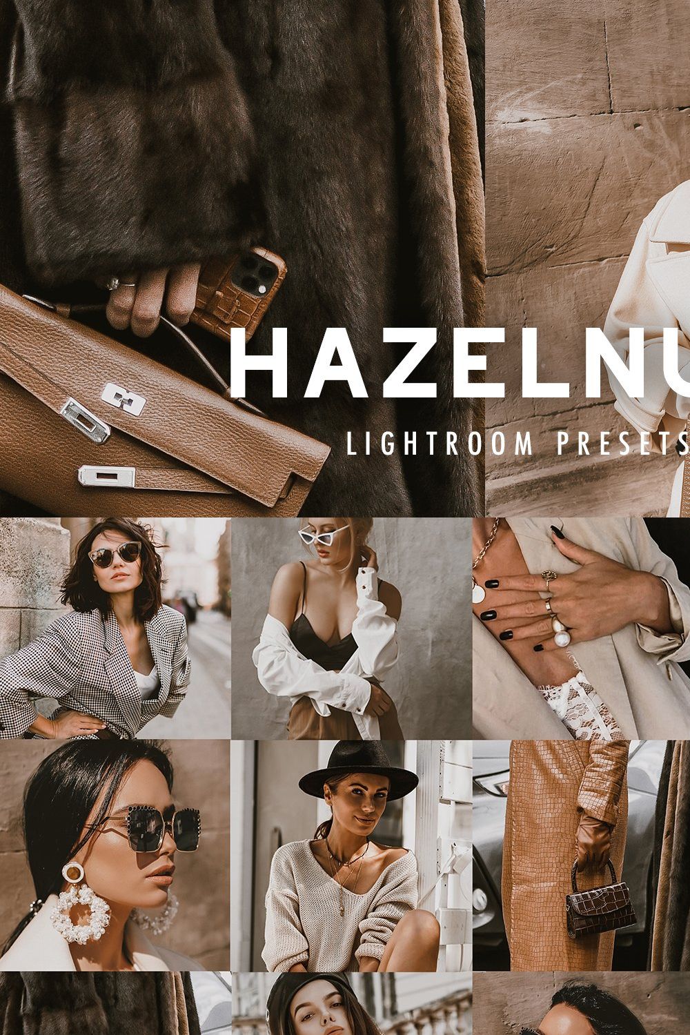 HAZELNUT LIGHTROOM PRESETS pinterest preview image.