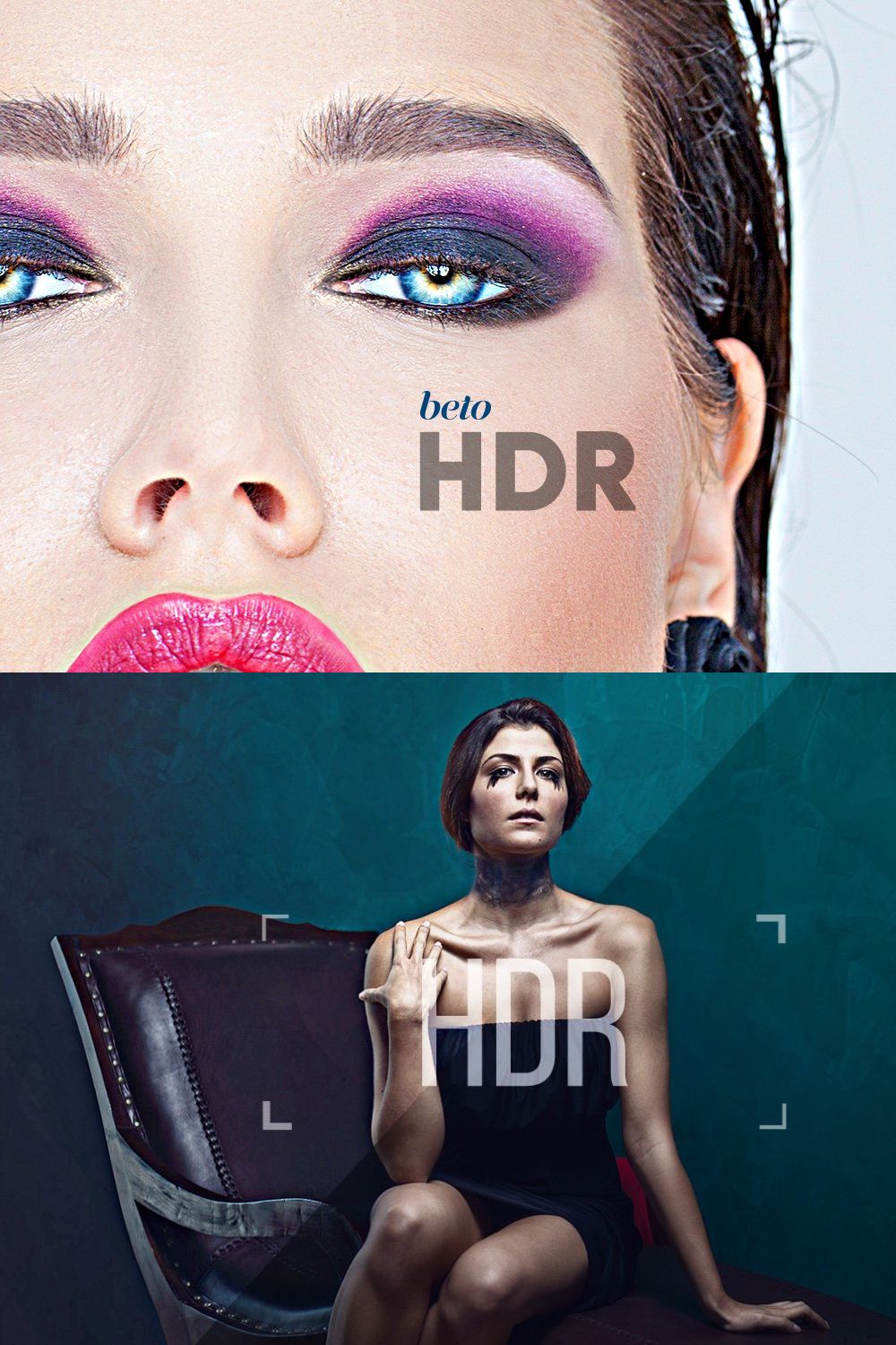 HDR Action pinterest preview image.
