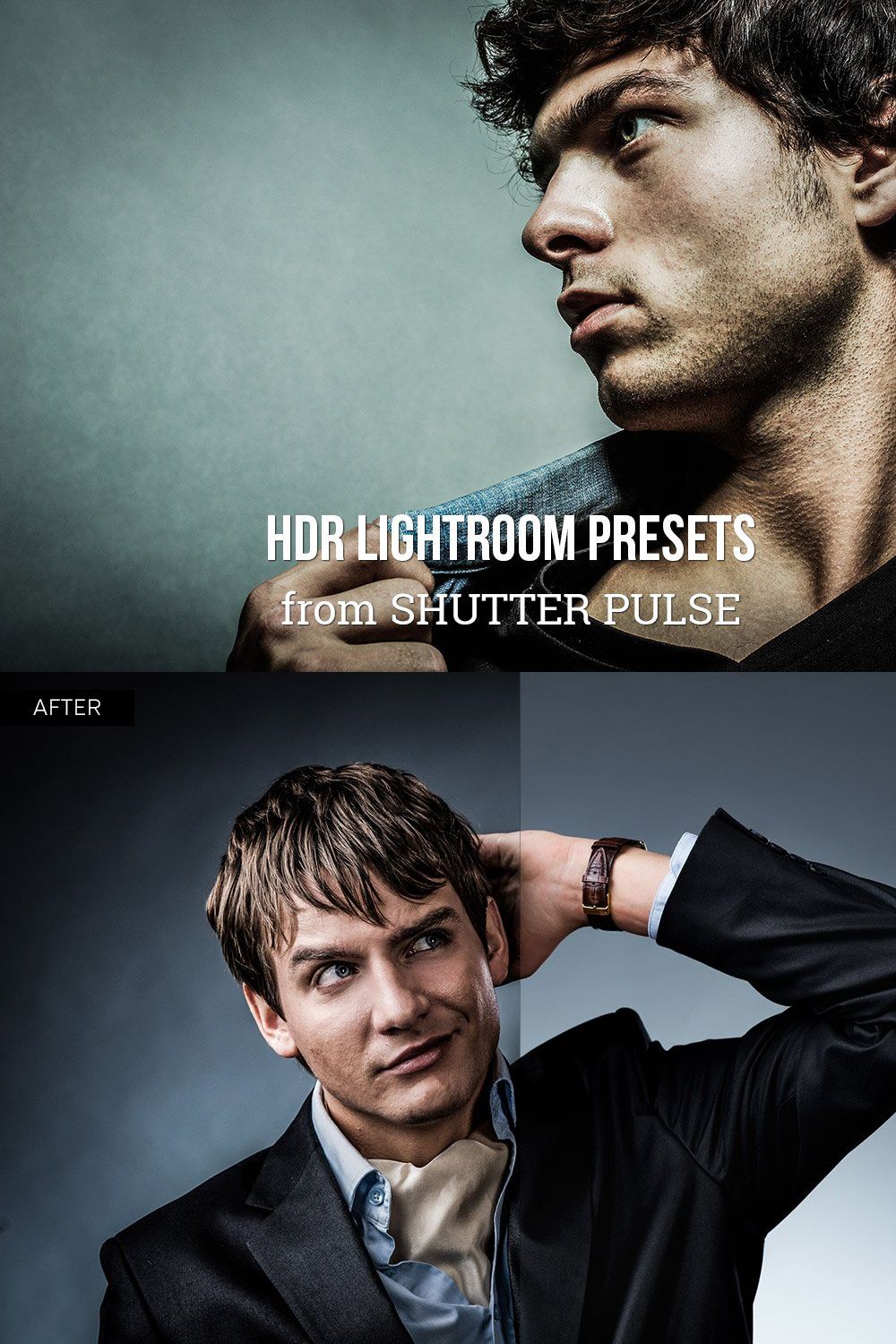 HDR Lightroom Presets pinterest preview image.