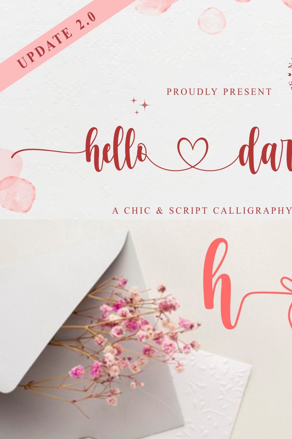 Hello Darling pinterest preview image.