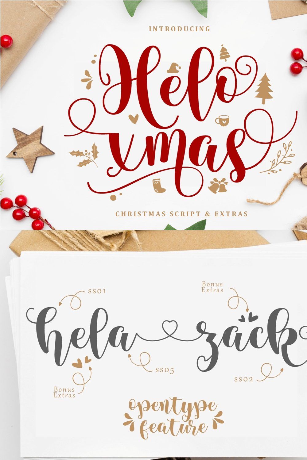 Helo xmas | Script with Extras pinterest preview image.