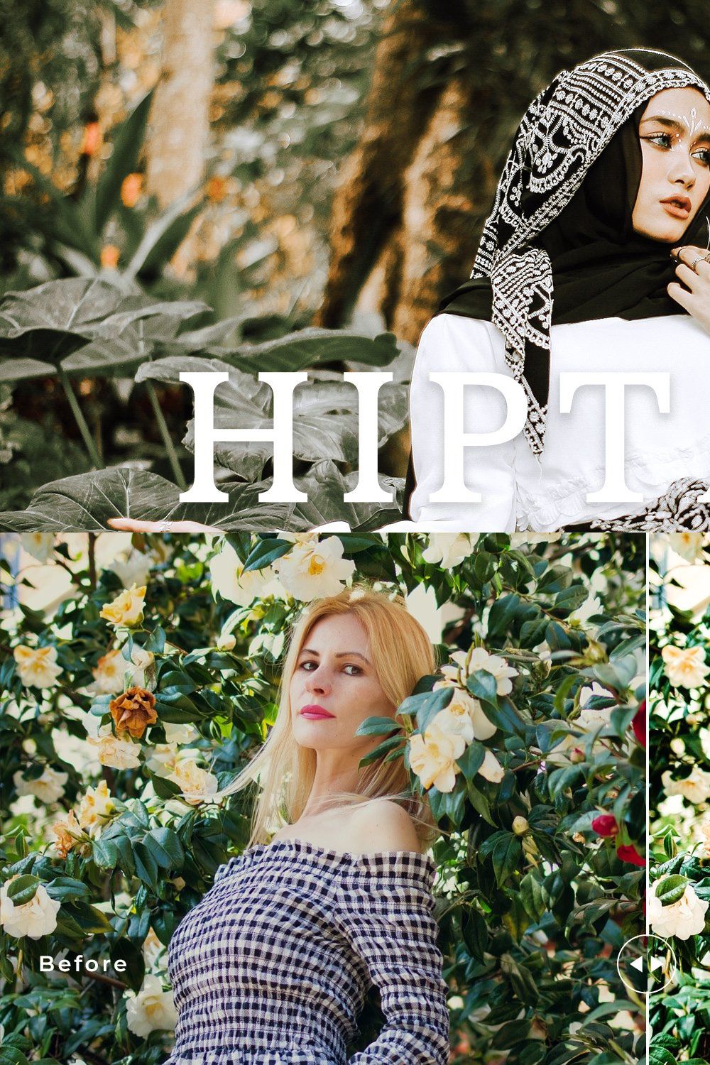 Hiptage Pro Lightroom Presets pinterest preview image.