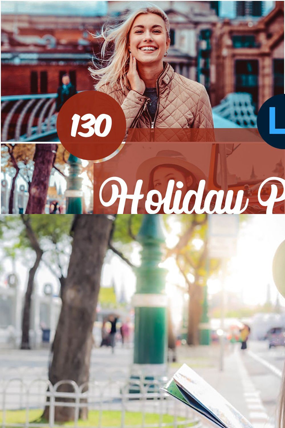 Holiday Photograph Mobile PRESETS pinterest preview image.