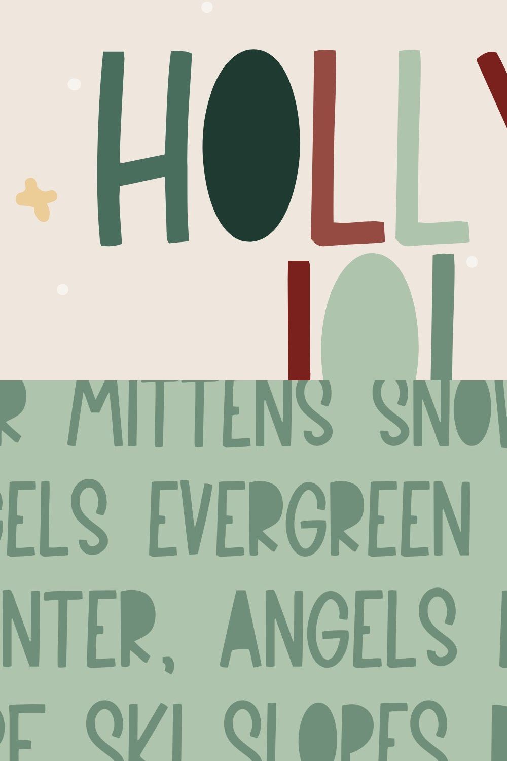 Holly & Jolly - Fun Holiday Funt pinterest preview image.