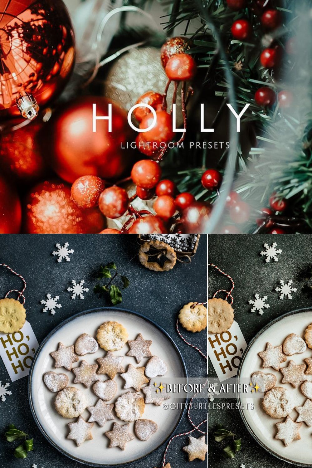 HOLLY Rich Vibrant Lightroom Presets pinterest preview image.