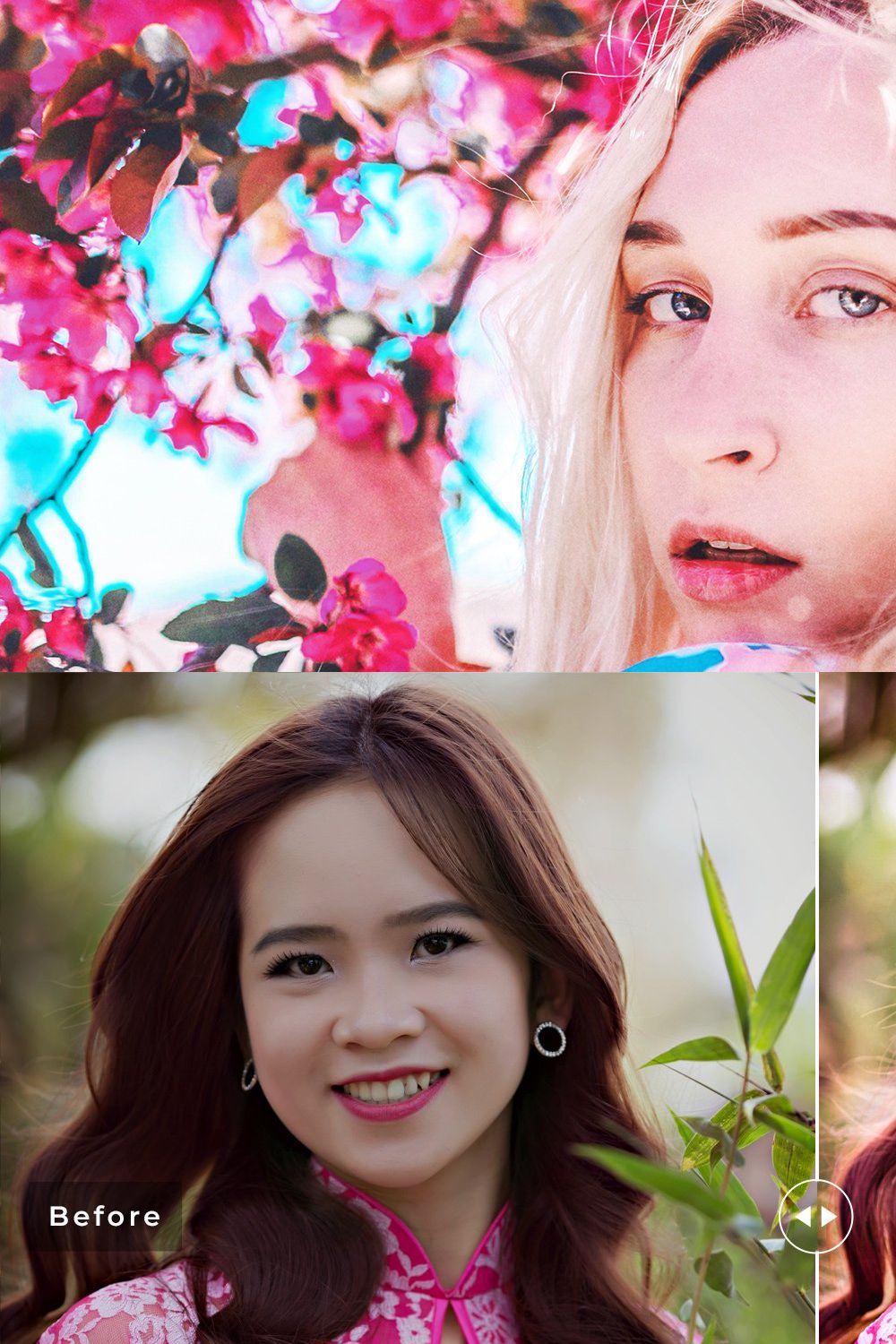 Hollyhock Pro Lightroom Presets pinterest preview image.