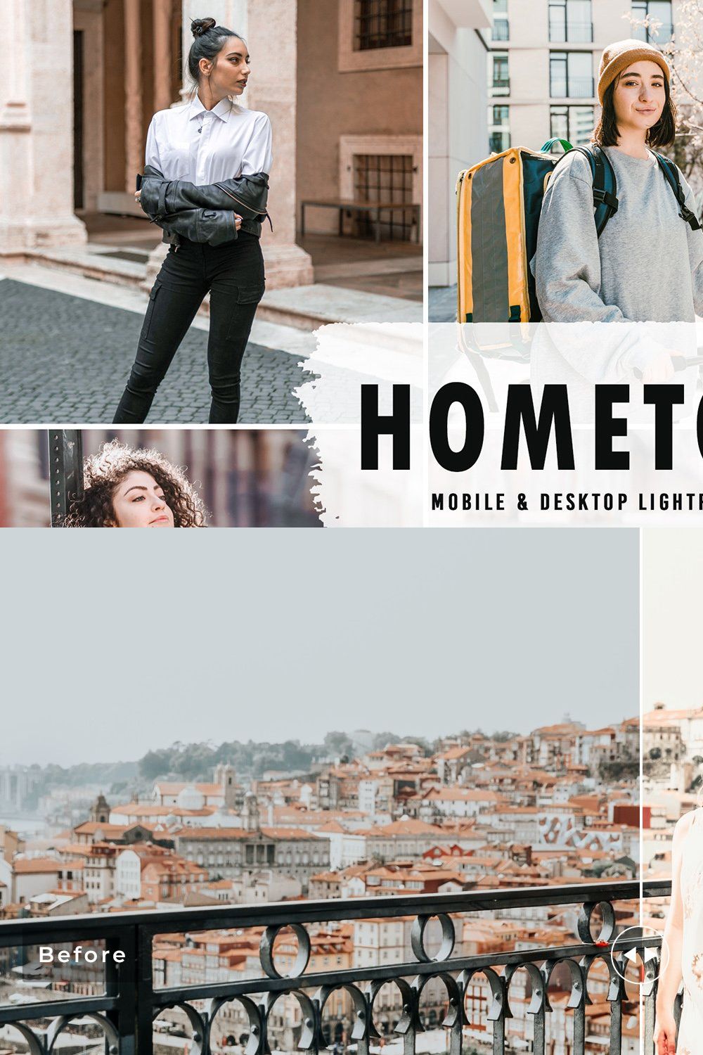 Hometown Pro Lightroom Presets pinterest preview image.