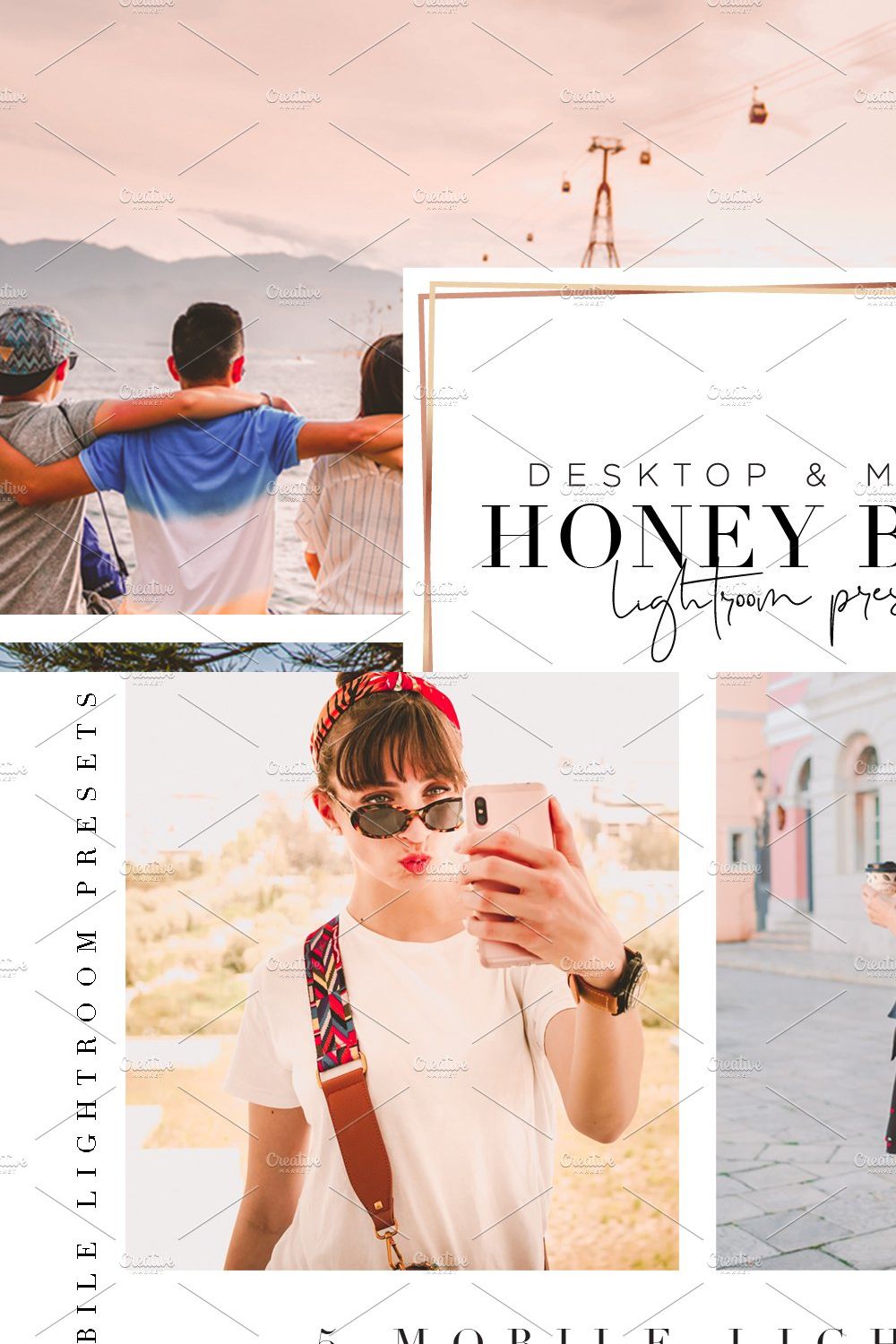 HONEY BABE - Lightroom Presets pinterest preview image.