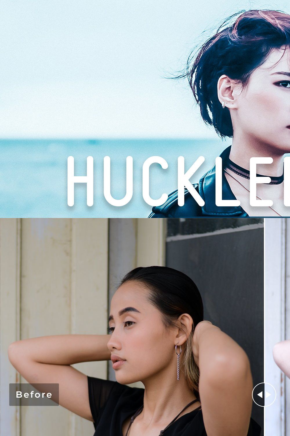 Huckleberry Pro Lightroom Presets pinterest preview image.