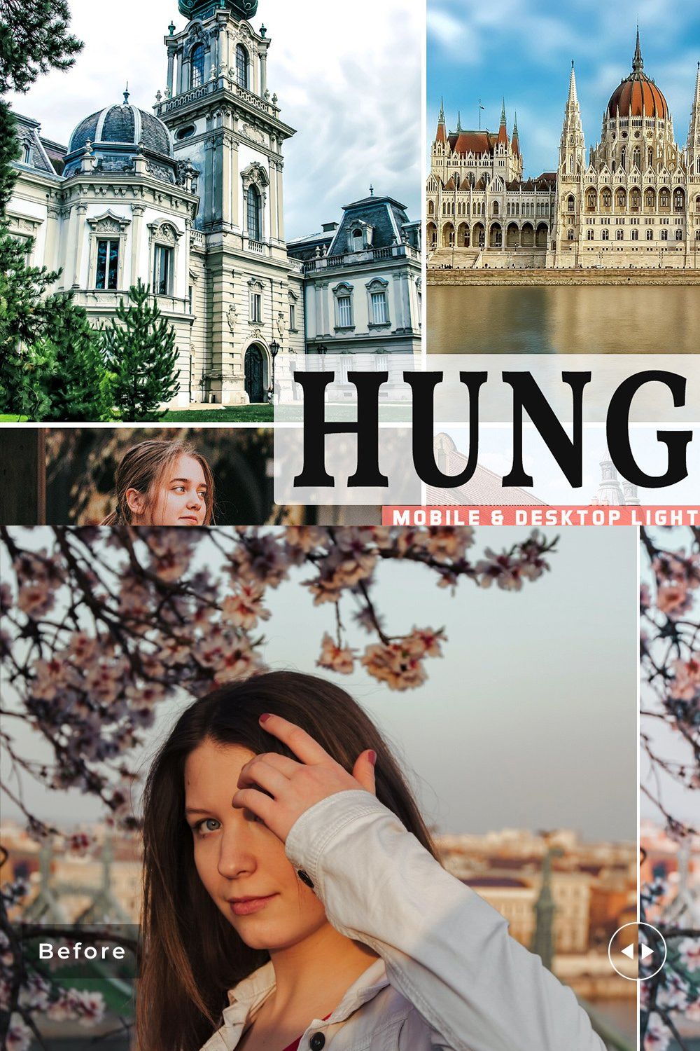 Hungary Pro Lightroom Presets pinterest preview image.