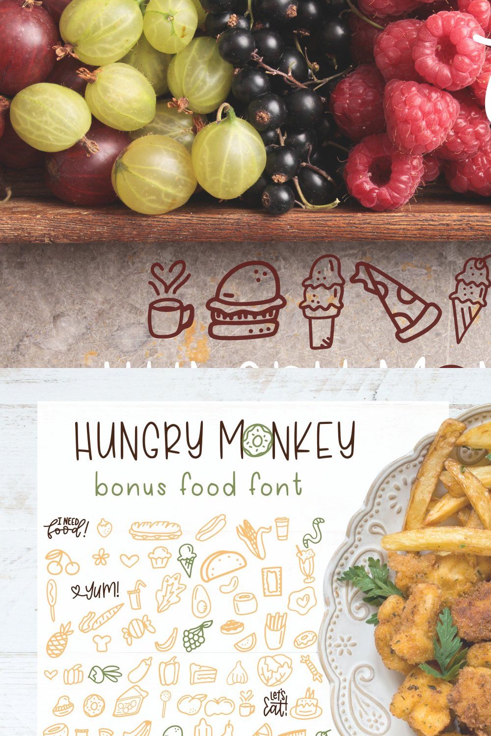 Hungry Monkey - Doodle Duo pinterest preview image.