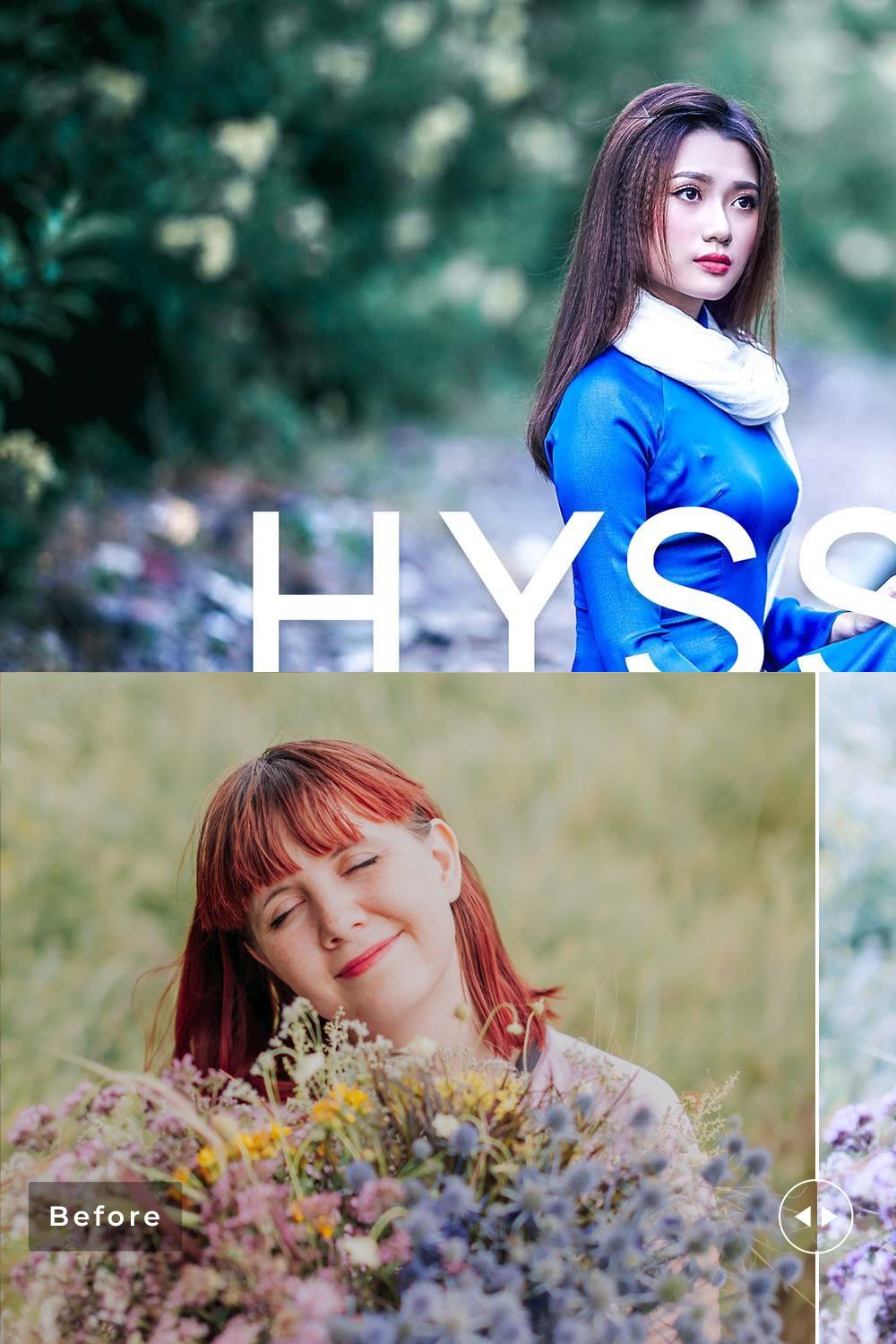 Hyssop Pro Lightroom Presets pinterest preview image.