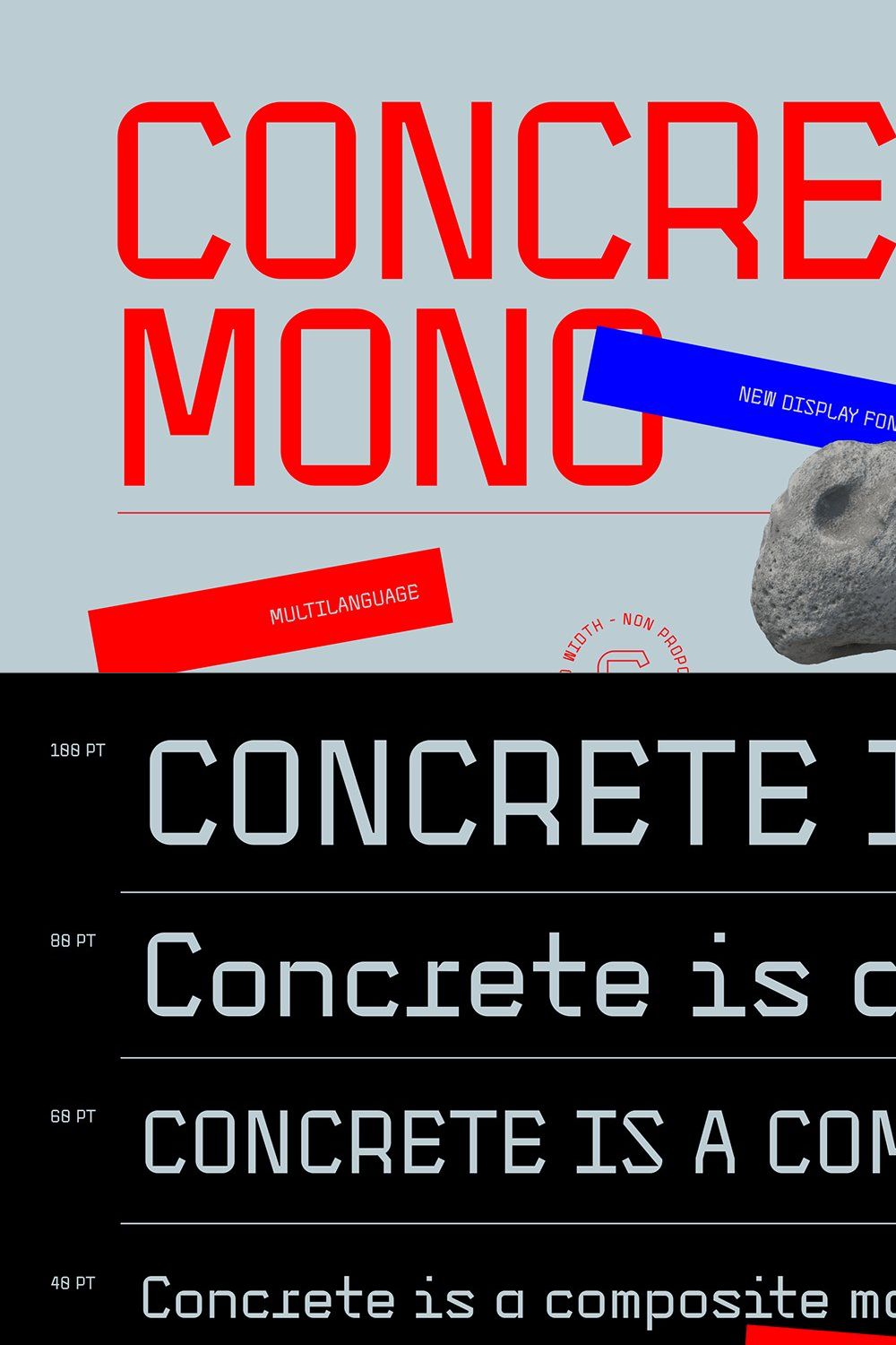 IF Concreto Mono pinterest preview image.