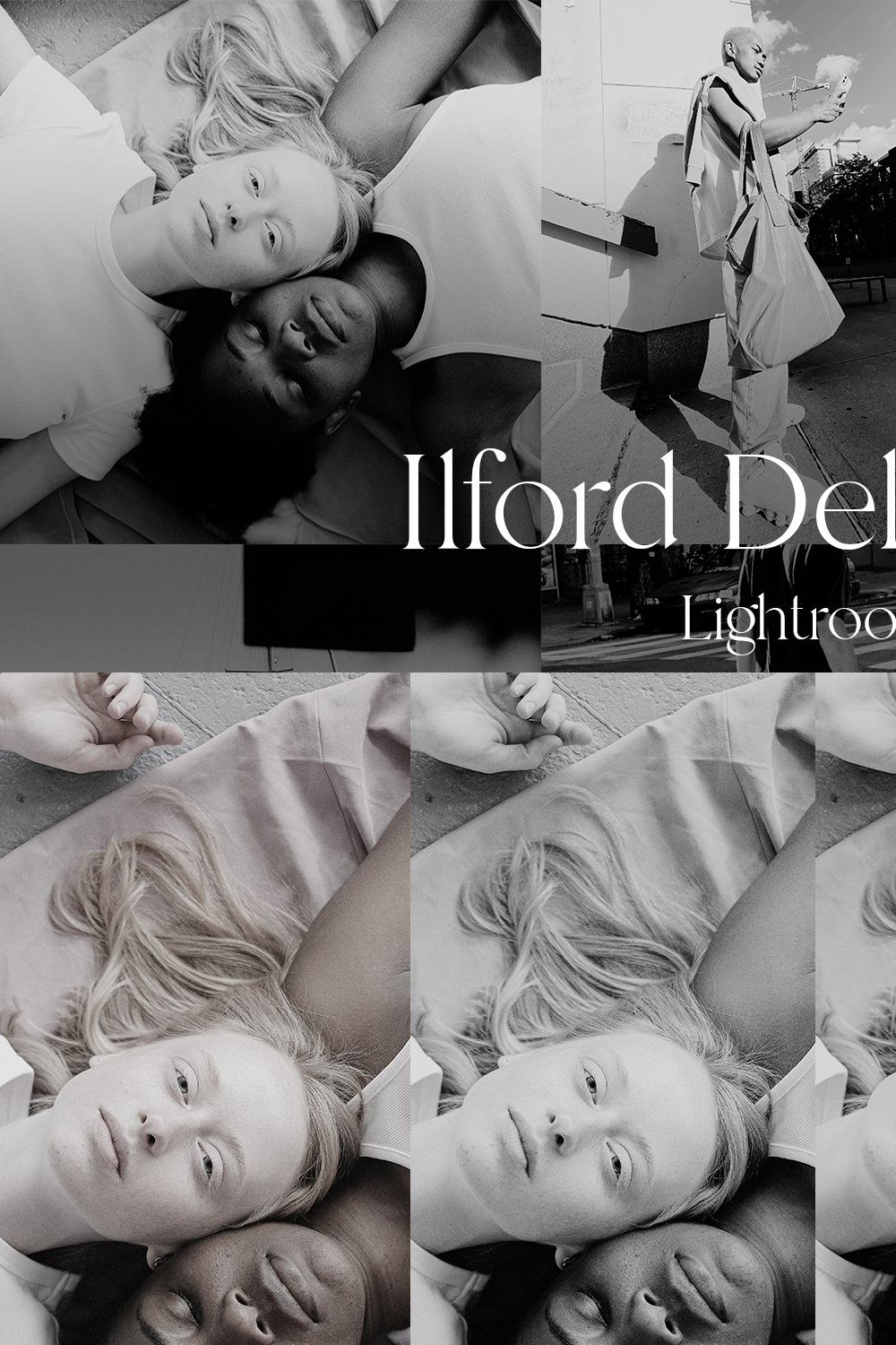 Ilford Delta 100 — Lightroom pinterest preview image.