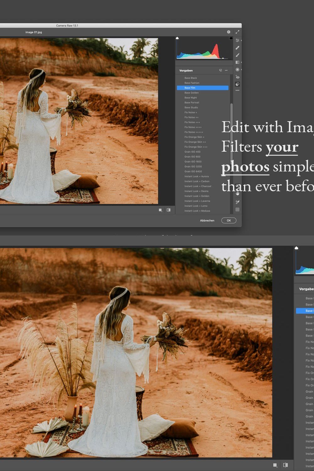 Image Filters {desktop} pinterest preview image.