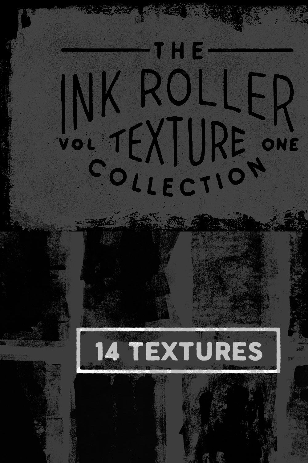 Ink Roller Texture Collection VOL. 1 pinterest preview image.