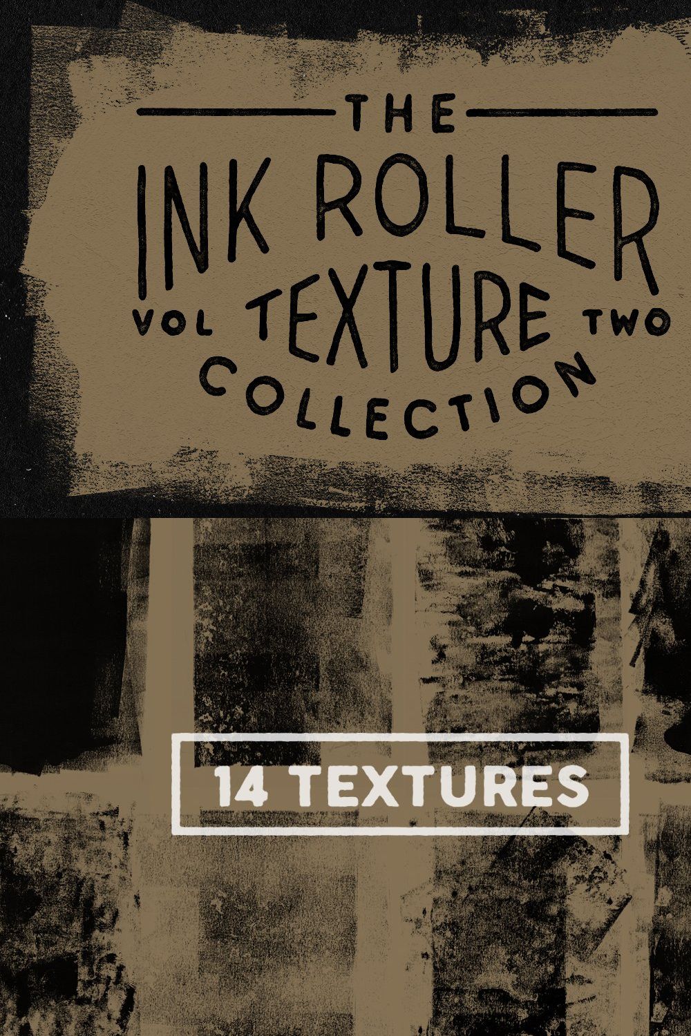 Ink Roller Texture Collection VOL. 2 pinterest preview image.