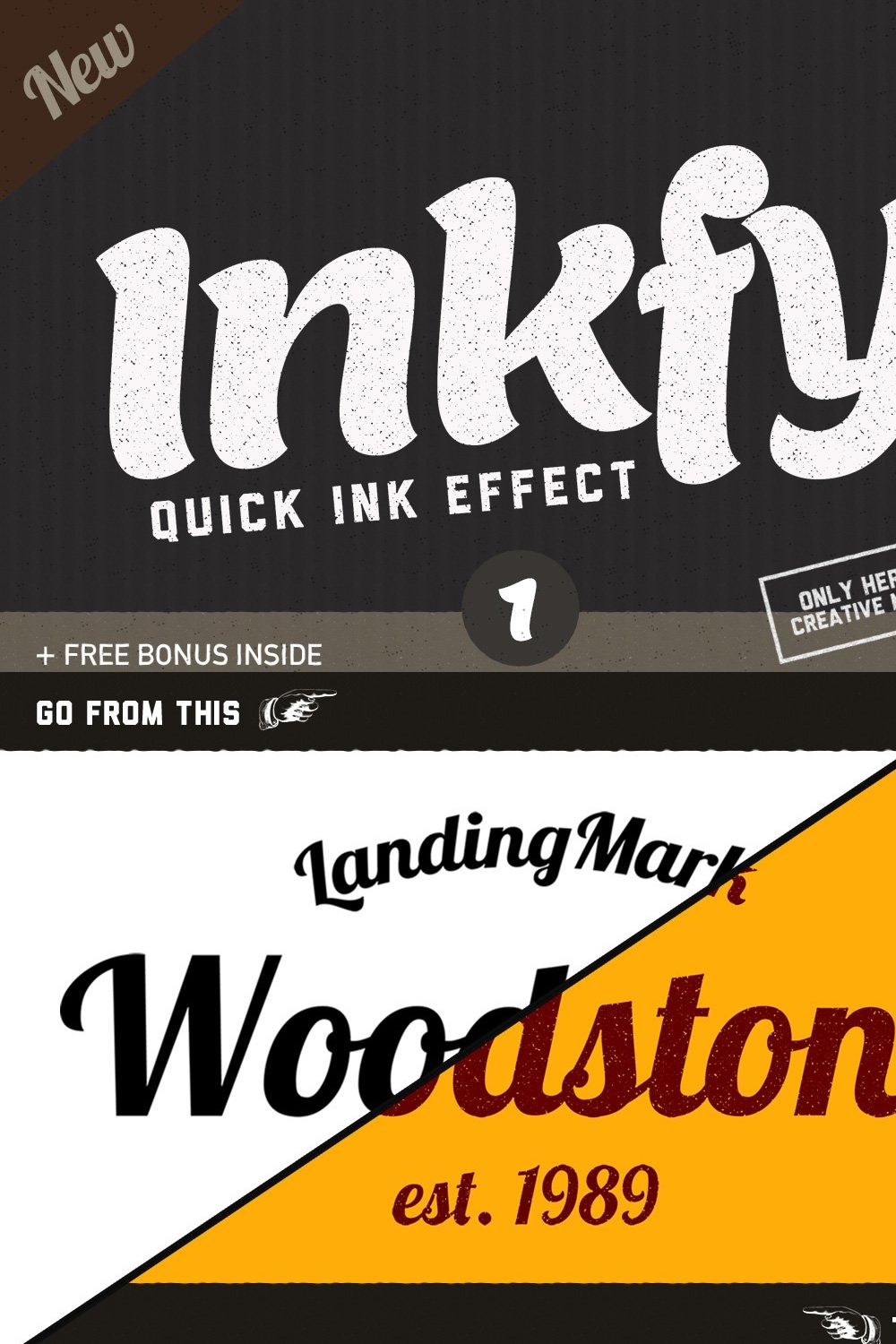 Inkfy 1 - Quick Ink Effect (SALE) pinterest preview image.