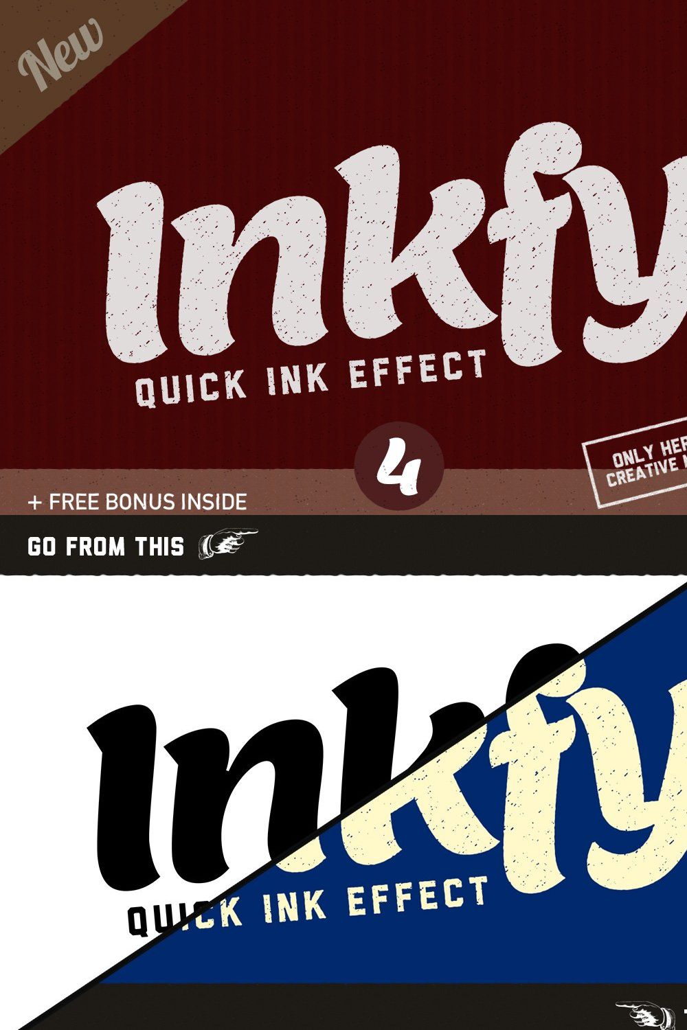 Inkfy 4 - Quick Ink Effect (SALE) pinterest preview image.