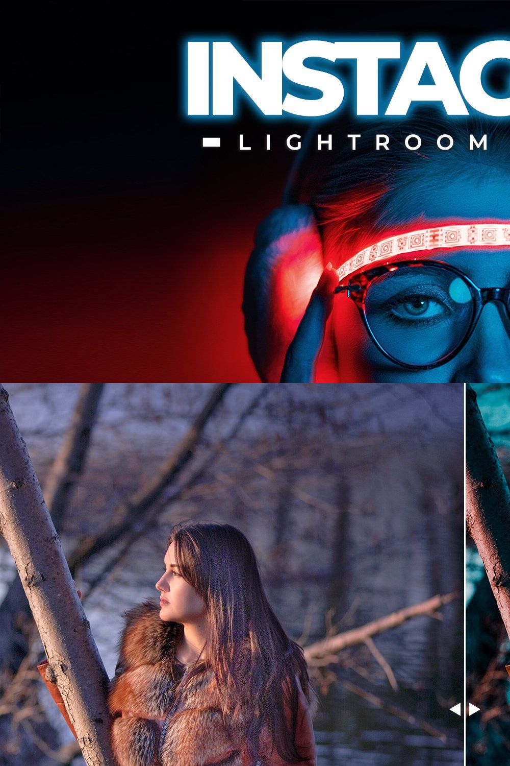 INSTAGLOW Lightroom & ACR Presets pinterest preview image.