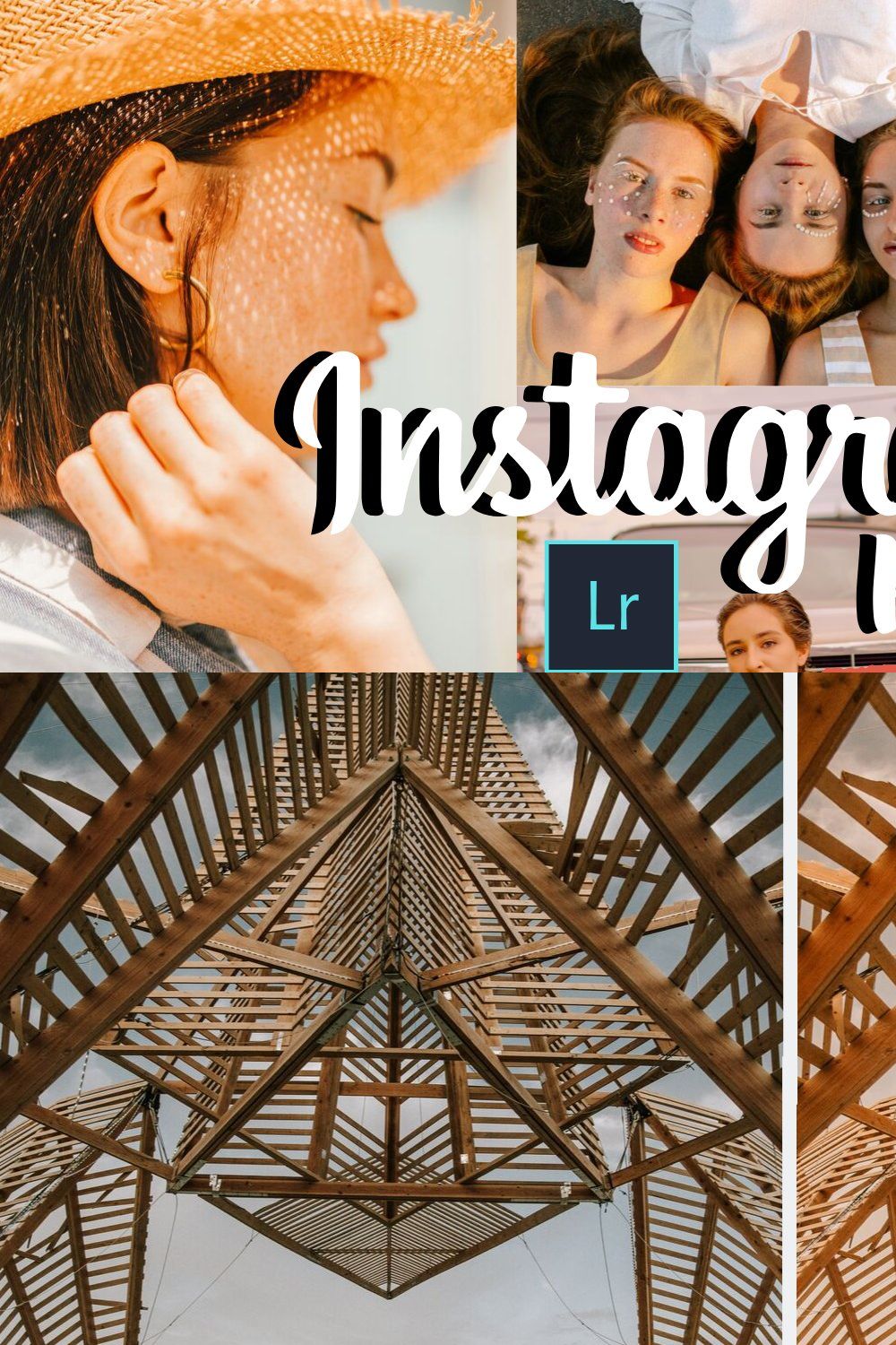 Instagram Portrait Lightroom Presets pinterest preview image.