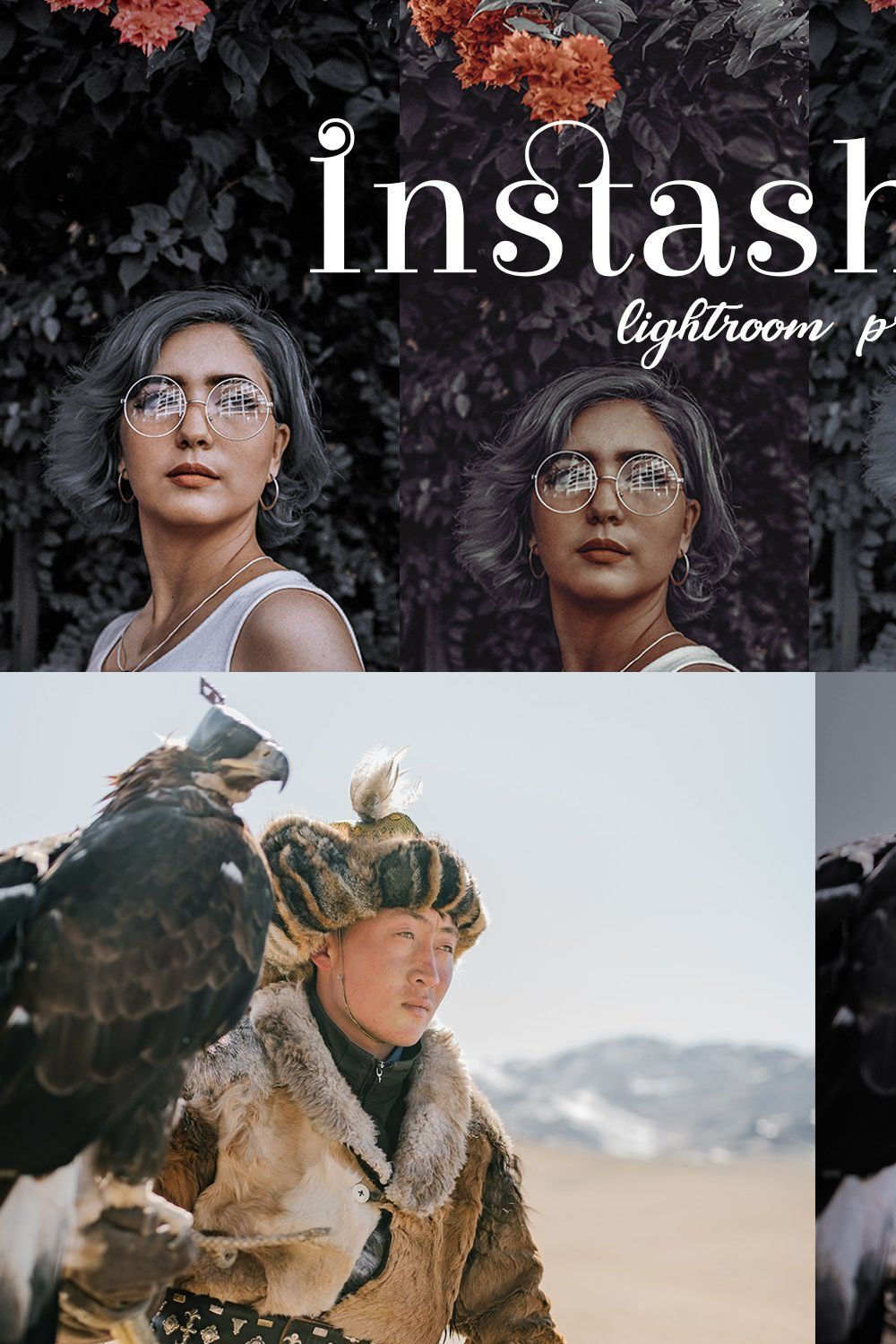 Instashades Lightrooom Presets pinterest preview image.