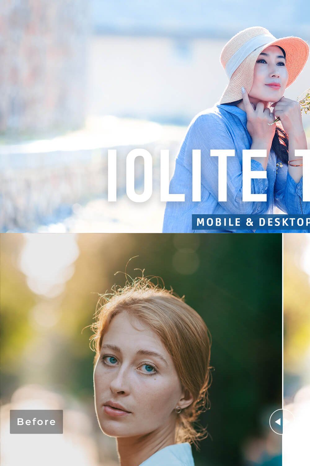 Iolite Topaz Pro Lightroom Presets pinterest preview image.