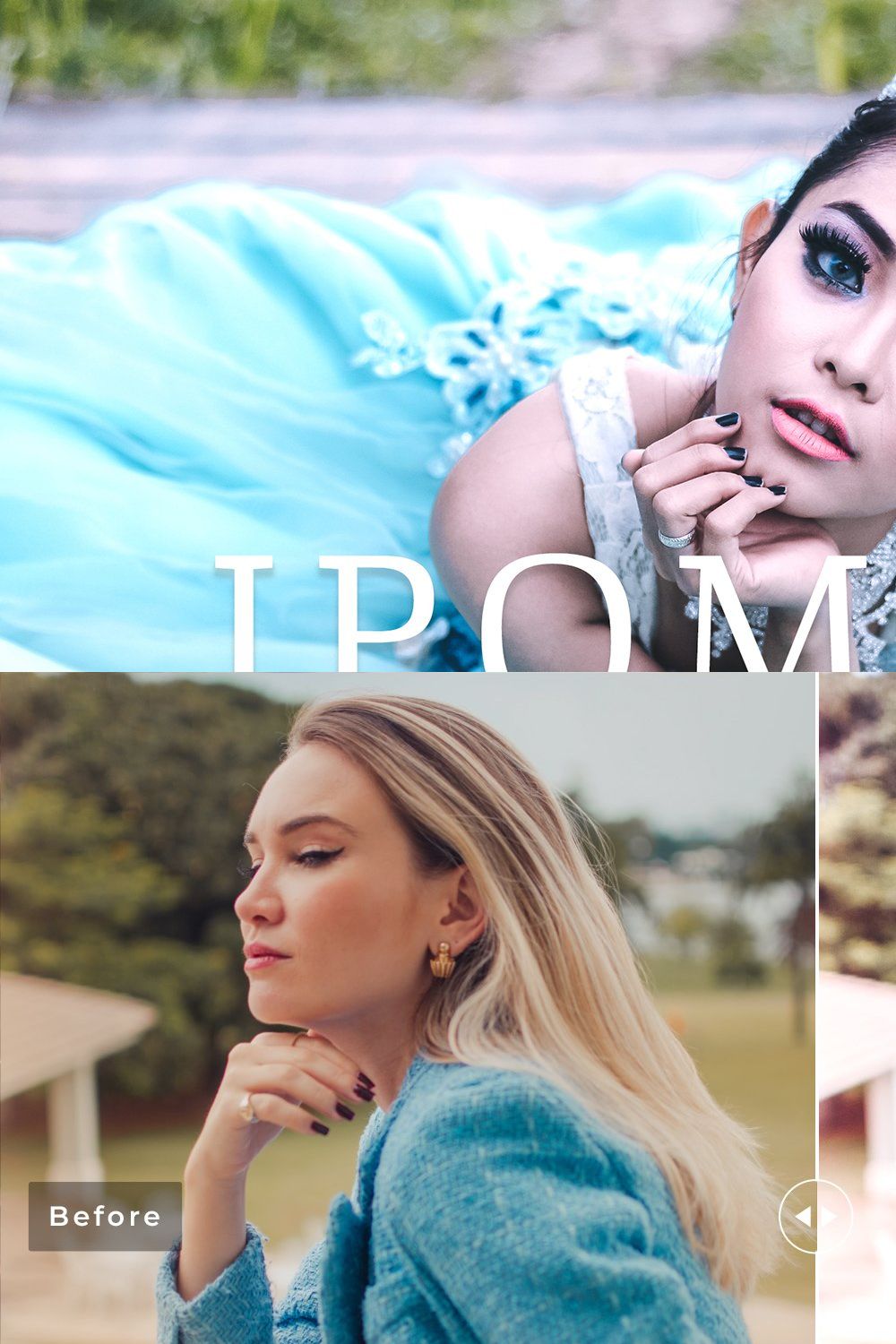 Ipomoea Pro Lightroom Presets pinterest preview image.