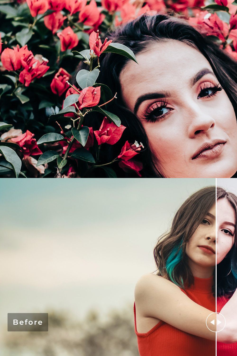 Ixora Pro Lightroom Presets pinterest preview image.