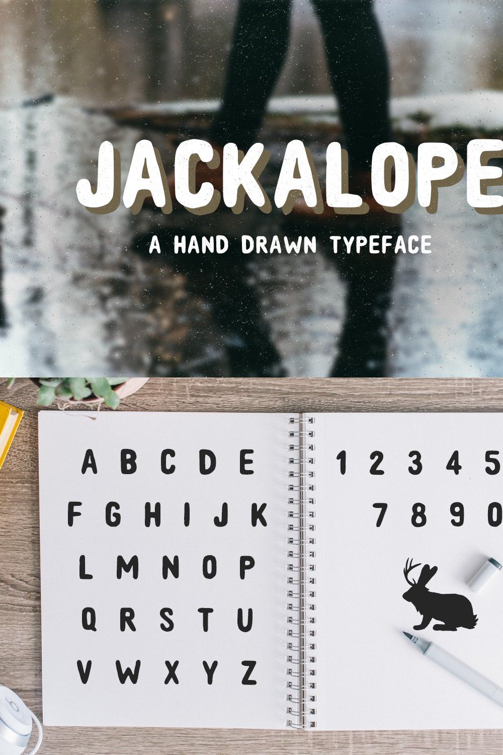 Jackalope pinterest preview image.