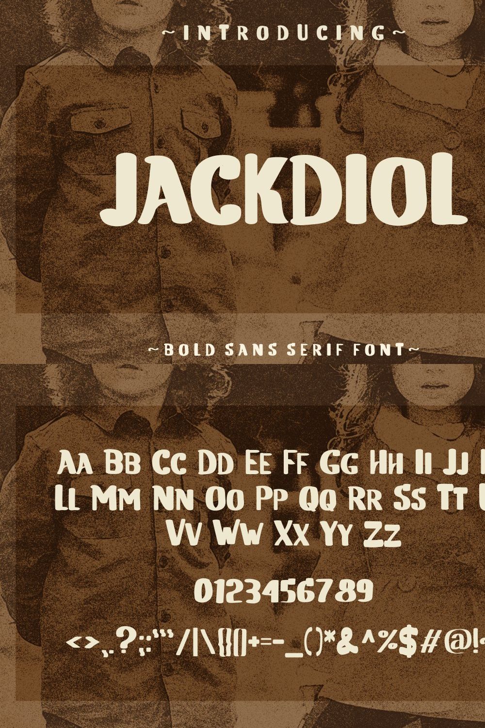 Jackdiol Font pinterest preview image.