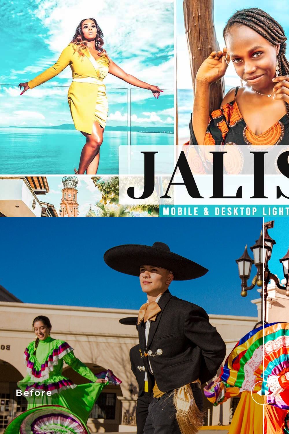 Jalisco Pro Lightroom Presets pinterest preview image.