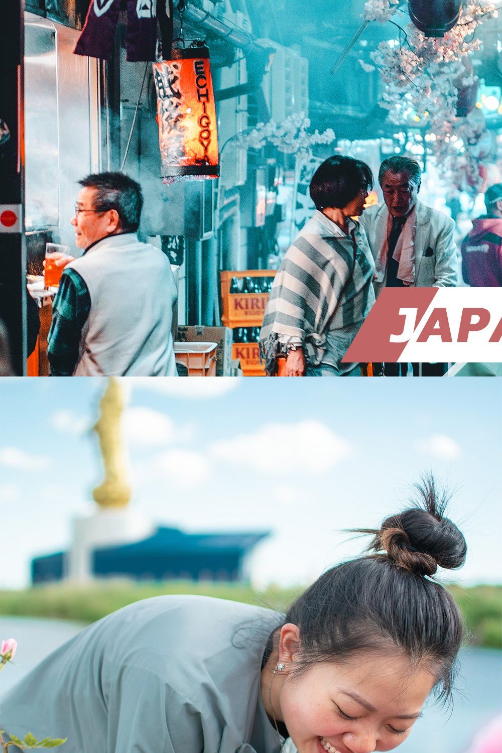 Japan Photoshop Actions pinterest preview image.