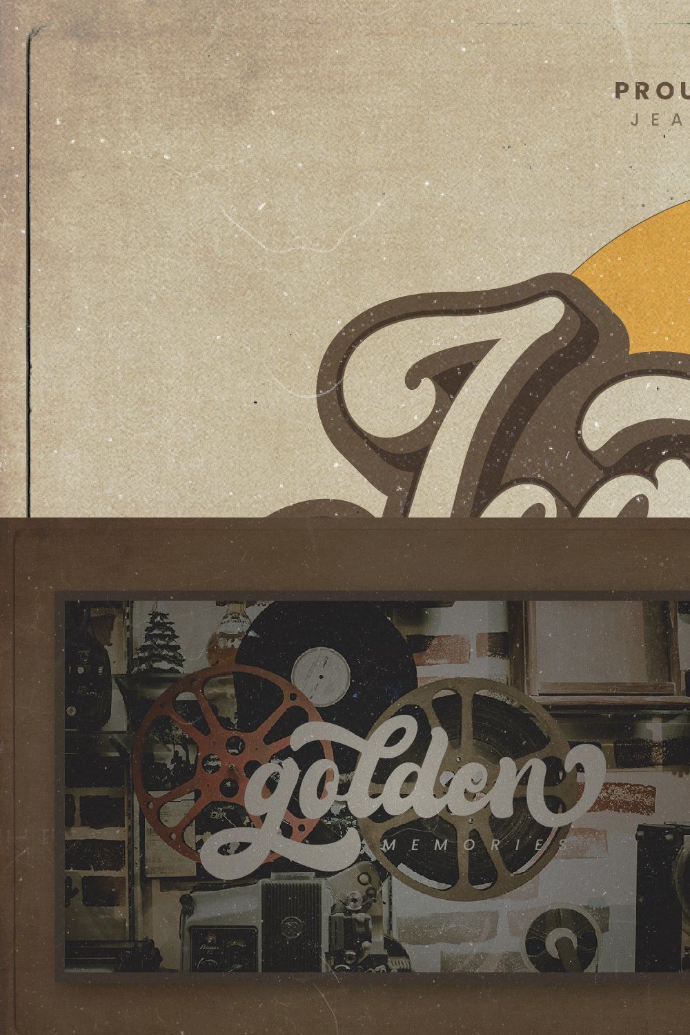 Jealousy Retro Bold Script pinterest preview image.