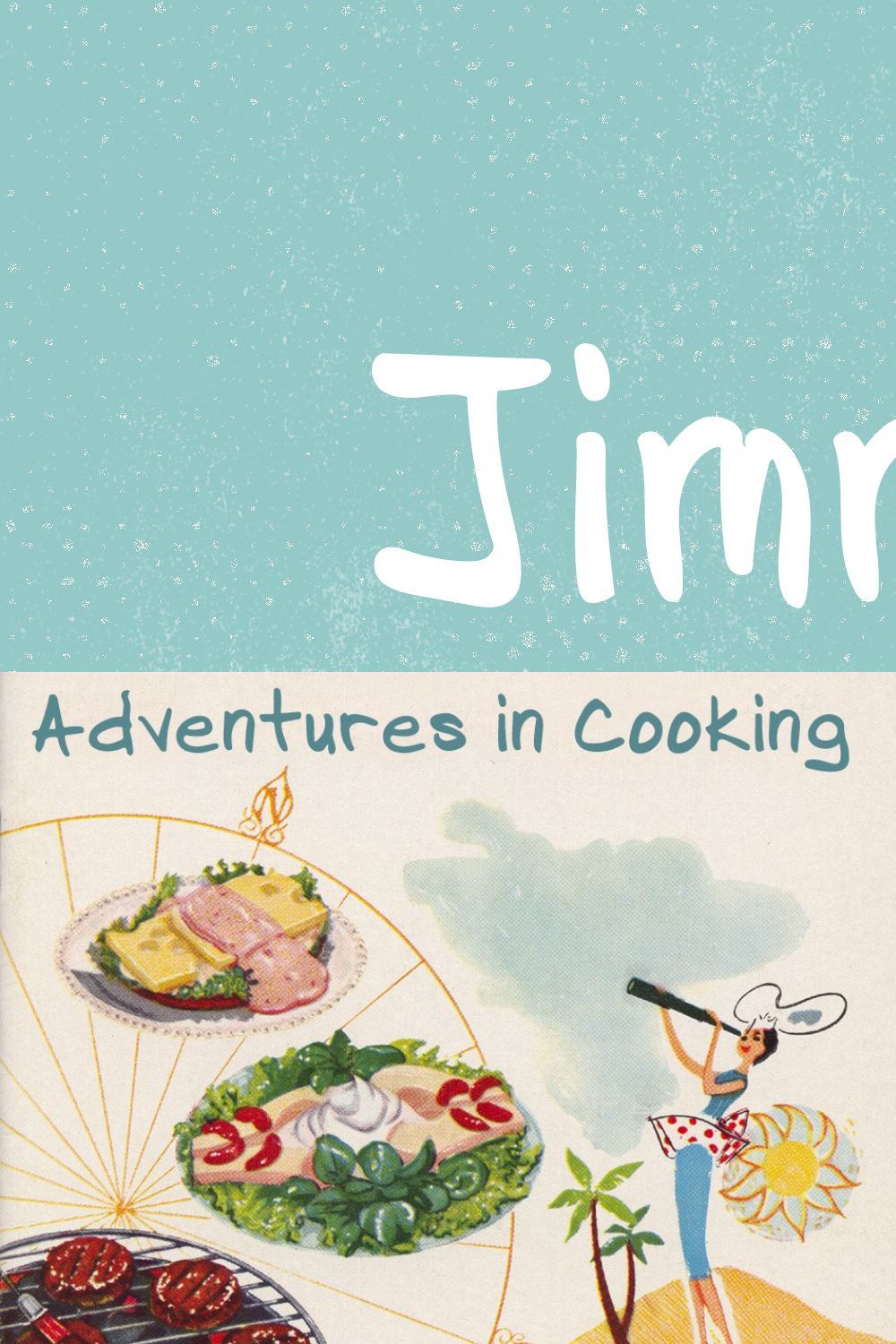 Jimminie - a Handwritten Font pinterest preview image.